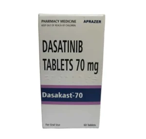 Dasakast - Dasatinib 70mg 60 Tablets (Sprycel) - Anticancer Medication
