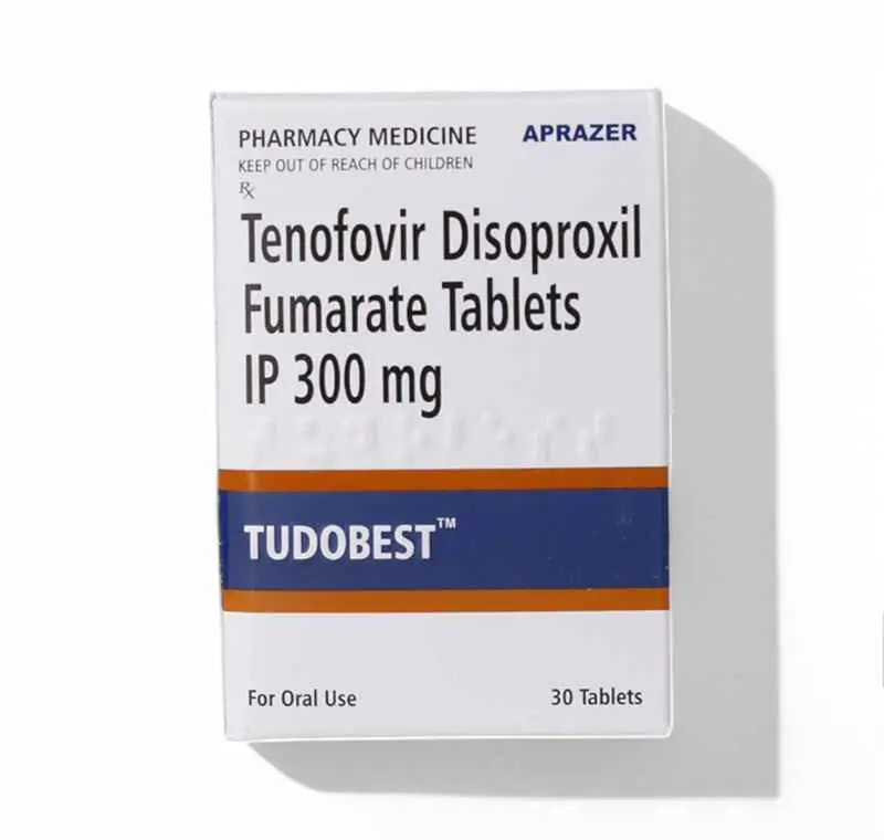 Tudobest 300 mg (Tenofovir Disoproxil Fumarate) Tablet