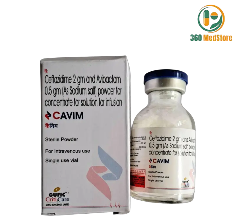 Cavim Injection (Ceftazidime 2000mg and Avibactam 500mg)