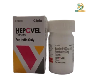 Hepcvel - Sofosbuvir 400mg and Velpatasvir 100mg 28 Tablets (Epclusa) - Antiviral Medication