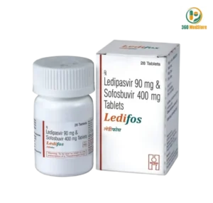 Ledifos - Ledipasvir 90mg + Sofosbuvir 400mg 28 Tablets (Harvoni) - Antiviral Medication