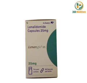 Lenangio - Lenalidomide 25mg 10 Capsules (Revlimid) - Anticancer Medication