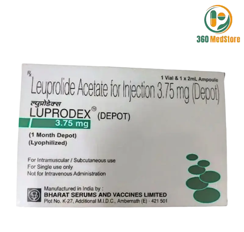 Luprodex Depot 3.75mg/ 11.25mg/ 22.5mg (Leuprolide) Injection