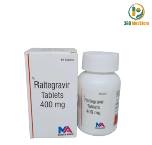 Raltegravir 400mg 60 Tablets (Isentress) - Antiretroviral Medication