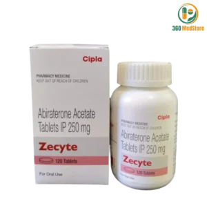 Zecyte - Abiraterone Acetate 250mg 120 Tablets (Zytiga) - Anticancer Medication