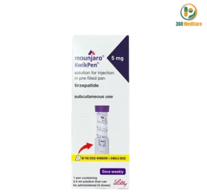 Mounjaro KwikPen 5 mg (Tirzepatide Injection 0.6ml) Anti-Diabetic Medication
