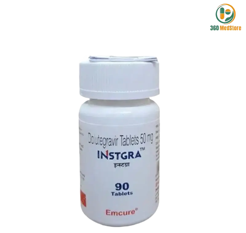 Instgra - Dolutegravir 50mg x 90 Tablets (Generic Tivicay) - HIV Medication