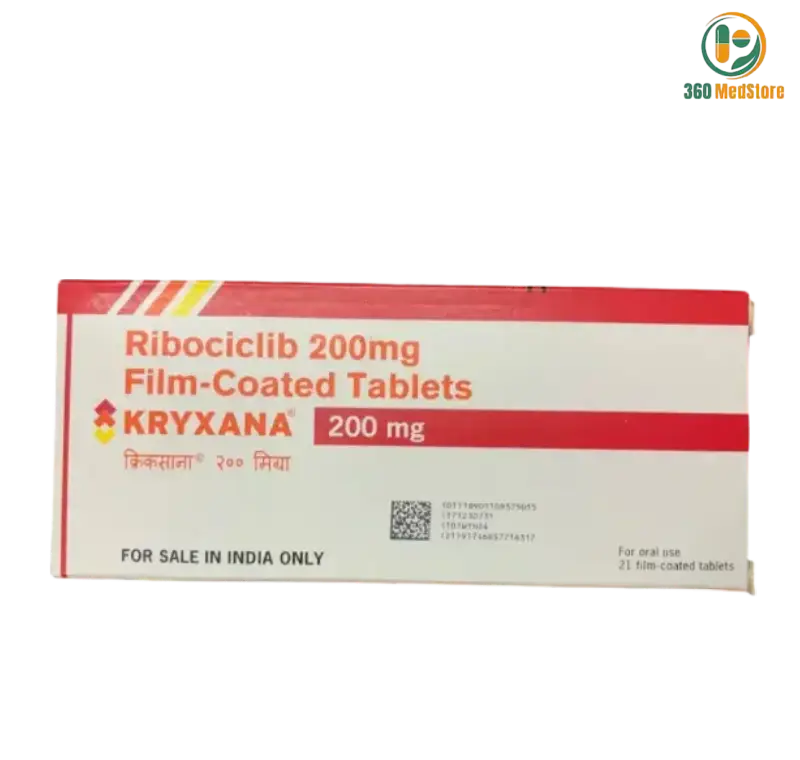 Kryxana - Ribociclib 200mg x 21 Tablets (Generic Kisqali) - Metastatic breast cancer Medication