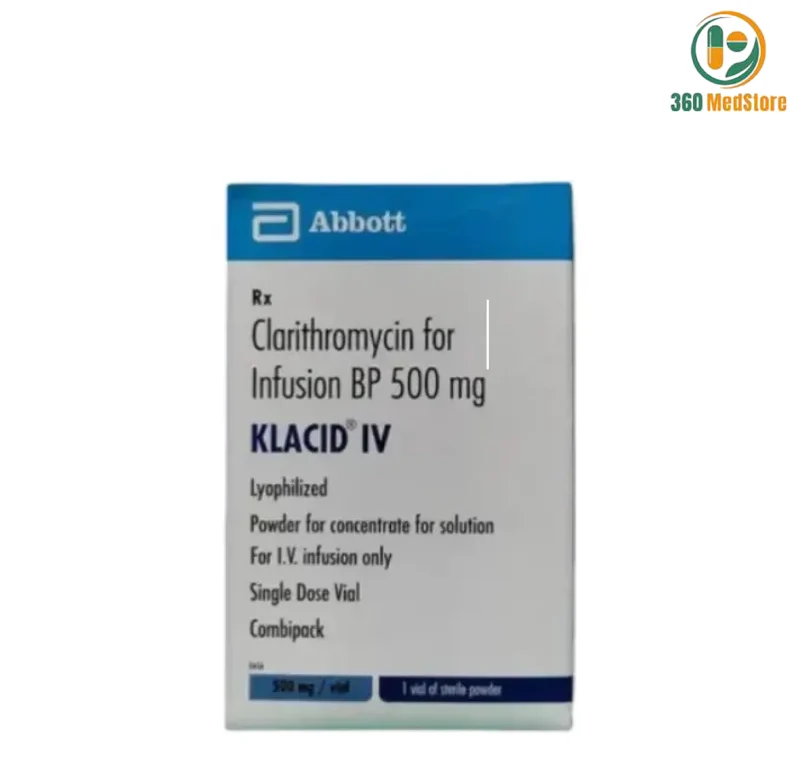 CLARITHROMYCIN 500 mg (Klacid IV) Injection