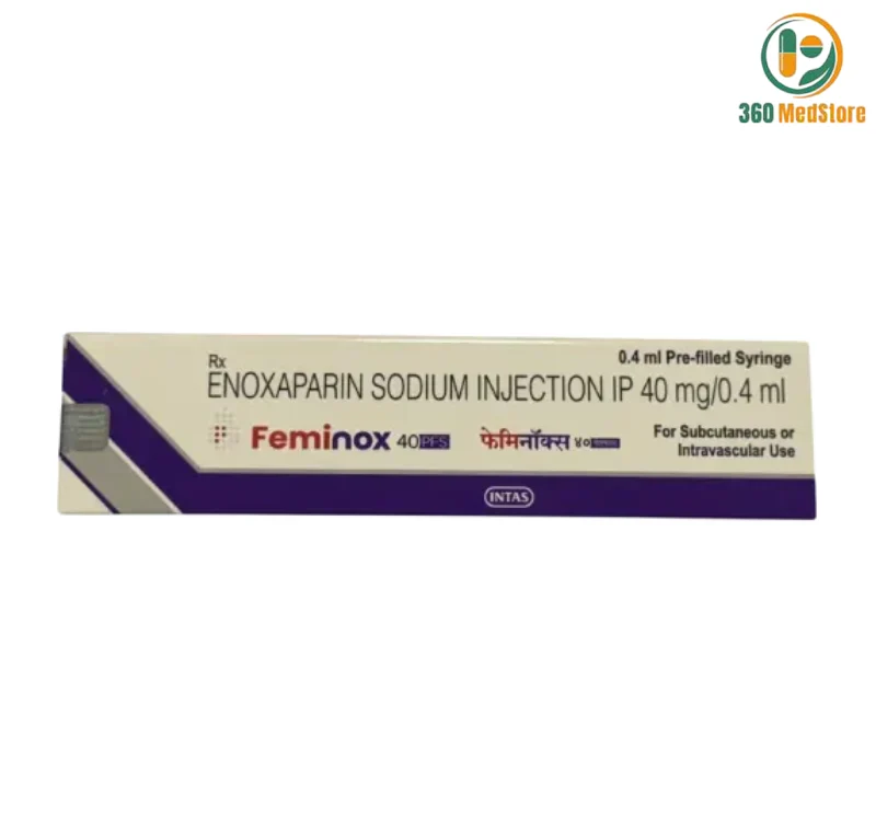 ENOXAPARIN 40 mg/0.4 mL (Feminox) Injection