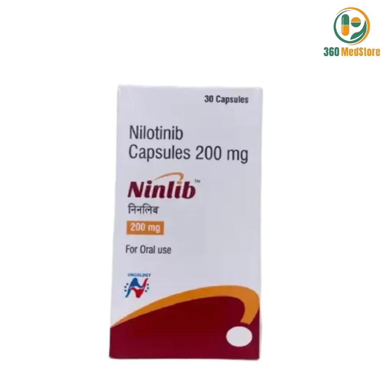 NILOTINIB 200 mg (Ninlib) × 30 Capsules