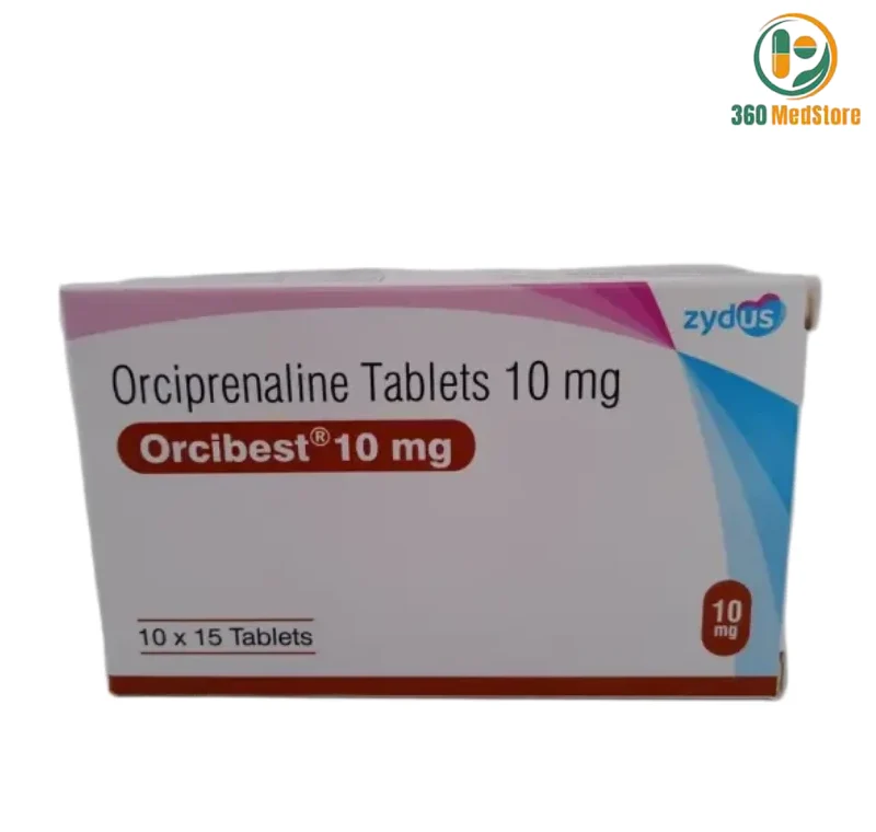 ORCIPRENALINE 10 mg (Orcibest) × 150 Tablets