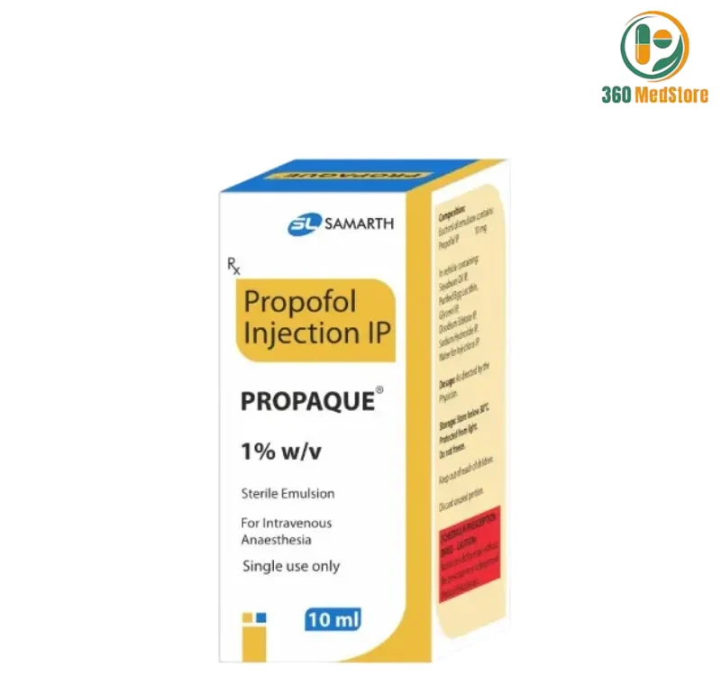 PROPOFOL 10 mg/10ml (Propaque) Injection