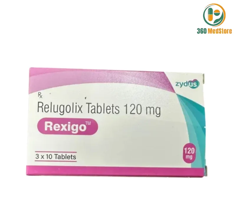 RELUGOLIX 120 mg (Rexigo) × 30 Tablets